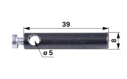  Páka počítadla balíků s hřídelí 5 mm