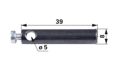  Páka počítadla balíků s hřídelí 5 mm - 