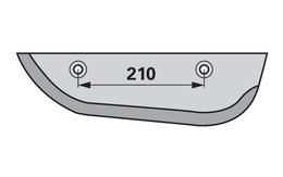  Radlice pravá, rozteč 210 mm Italo Svizzera