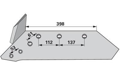  Ostří levé Kuhn 580885 - 