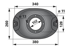 Žací disk BCS 590.32494