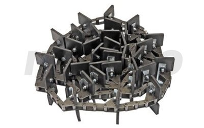 Elevátor. řetěz 145 čl. - 36 lopatek - 5568 mm - 