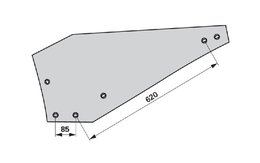  Odhrnovačka levá Kuhn 616071