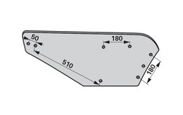 Odhrnovačka pravá Kuhn 616104