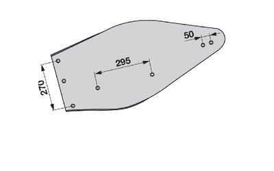 Odhrnovačka levá Kuhn 616139 - 