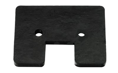 Lopatka pryžová 110x80x11 mm - 