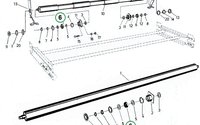 1205 - Dvouřadé naklápěcí kuličkové ložisko - Fortschritt E 512