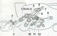 Řemen Claas 724141.0 TAGEX - 