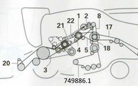 Řemen Claas 749886.1 TAGEX - 