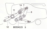 Řemen New Holland 80354115 TAGEX - 