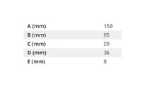 Lopatka 150 x 85 mm - 
