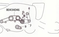 Řemen New Holland 80434046 TAGEX - 