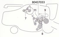 Řemen New Holland 80437033 TAGEX (2x) - 