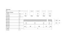 Sada mlatek, L=1555mm - 