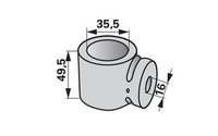 T-pouzdro Ø16mm - 