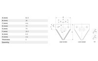 Žabka poloviční 82,5x38mm - 
