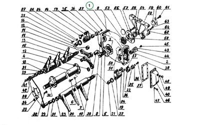 Unašeč levý - NTVS-4-1 (NTVS-4-2)