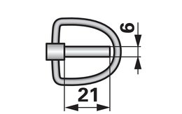  Zajišťovací kolík Amazone DG086