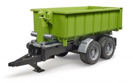  Zelený vůz za traktor - kontejner