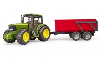 Traktor JOHN DEERE 6920 + sklápěcí valník - 
