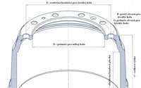 Brzdový buben - MV3-047 a MV3-047.1