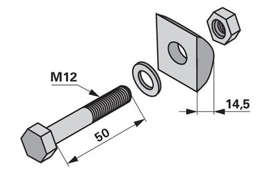 Držák pružin DEUTZ FAHR 06581529 - 