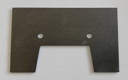 Kovová příložka 130x79 mm