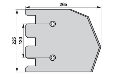  Radlice levá, 2 - dílná Grimme 089.00358 - 