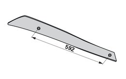  Pásek odhrnovačky pravý, III Kuhn H0403200