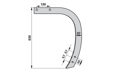 Slupice FG-750 Horsch 34060835, iQparts - 