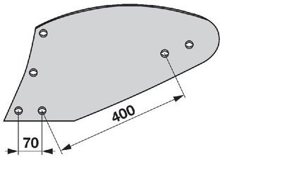  Odhrnovačka levá Gassner HST1090 - 