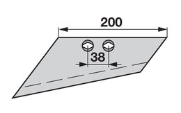  Ostří předradličky levé KMF 274 P66.070.04