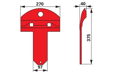 Splaz KVERNELAND / TAARUP KT55656200 - 