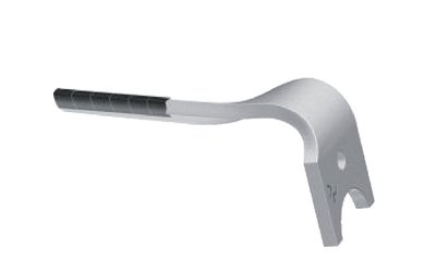 Nůž rotačních bran Fast Fit s karbidem LT levý, AgriCarb Kuhn 2500090,2502240 - 
