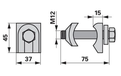 Držák pružin KUHN 57530301 - 