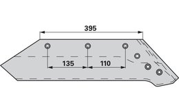  Ostří pravé Kuhn 622136, 622212, 622172, 622202 ( 6,44 kg )