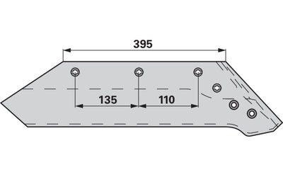  Ostří pravé Kuhn 622136, 622212, 622172, 622202 ( 6,44 kg ) - 