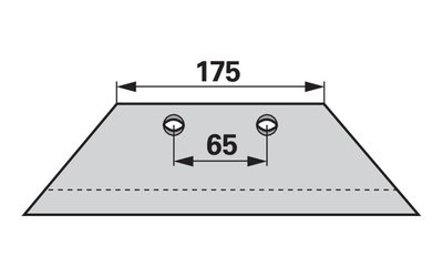  Ostří předradličky pravé/levé Kuhn 631112 - 