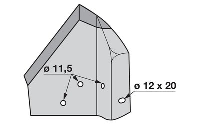 Radlice pravá Kuxmann F18 - 