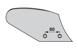  Odhrnovačka předradličky pravá Kverneland 066878