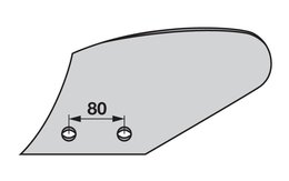  Odhrnovačka předradličky levá Kverneland 066879