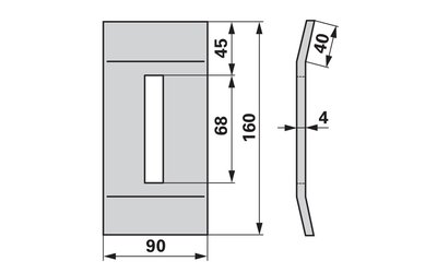 Stěrka Kverneland RF23748 - 