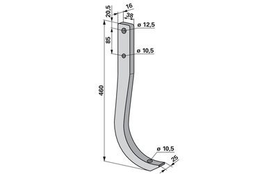 Slupice Lemken 4653901 - 