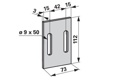  Stěrka Maschio 112x73 - 