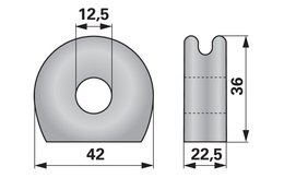  Vodicí kladka motouzu New Holland 80028110