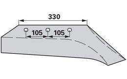  Ostří pravé Vogel & Noot PK300101