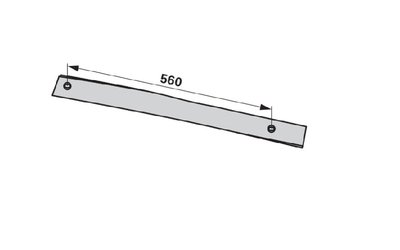  Pásek odhrnovačky pravý, III Vogel & Noot PR900103 - 