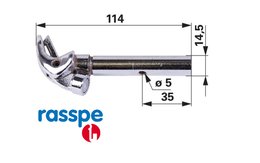  Hák uzlovače Rasspe RS6015BK