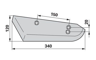 Radlice levá Stoll 1513530 - 