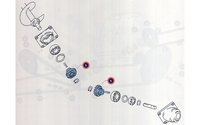 Ozubené kolo kuželové Z=16 - Ø 25 mm - 